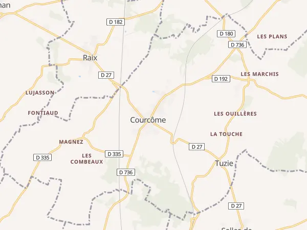 Plan de Courcôme