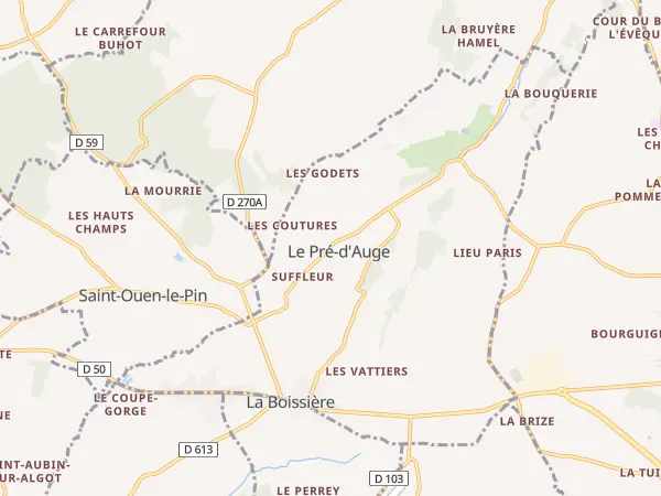 Plan du Pré-d’Auge