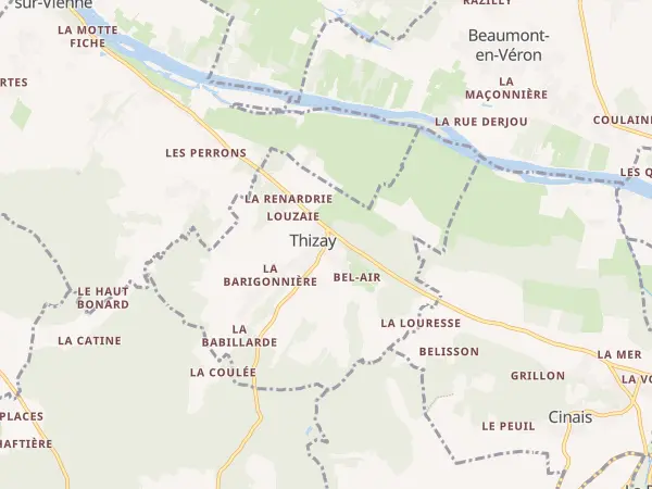Plan de Thizay