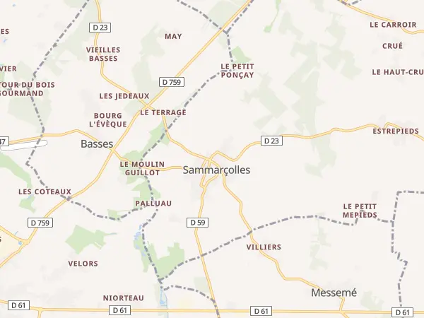 Plan de Sammarçolles