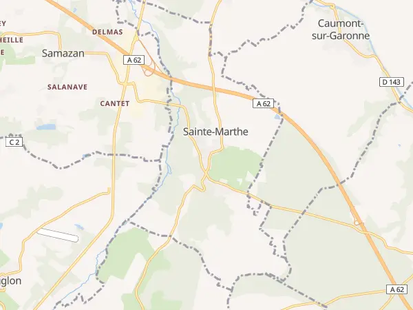 Plan de Sainte-Marthe