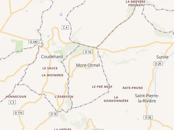 Plan de Mont-Ormel