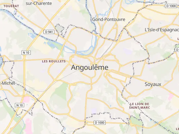 Plan de Angoulême