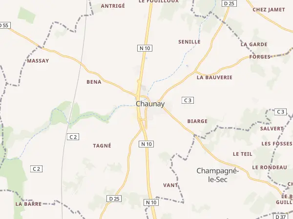 Plan de Chaunay