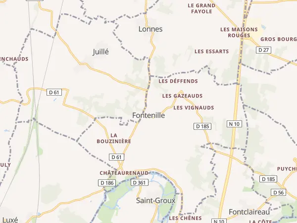 Plan de Fontenille