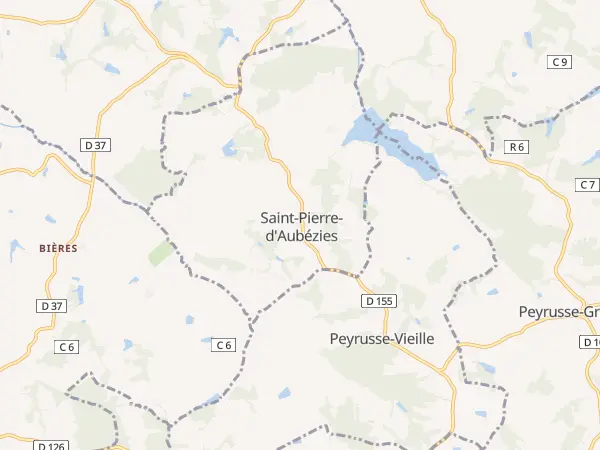 Plan de Saint-Pierre-d’Aubézies
