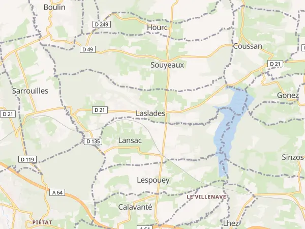 Plan de Laslades