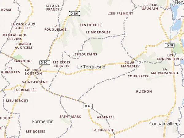 Plan du Torquesne