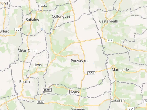 Plan de Pouyastruc
