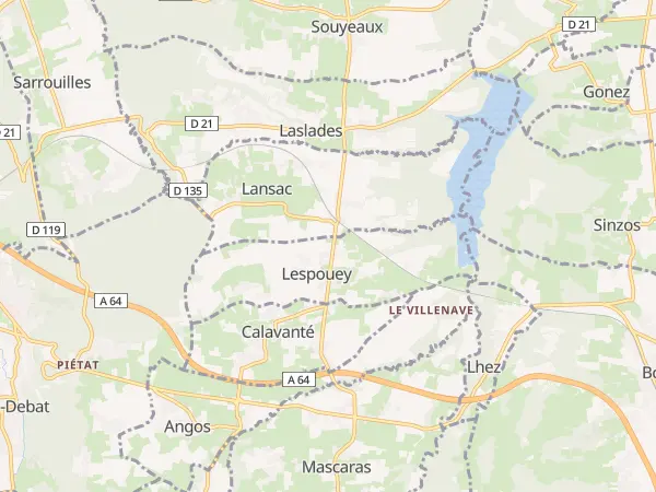Plan de Lespouey