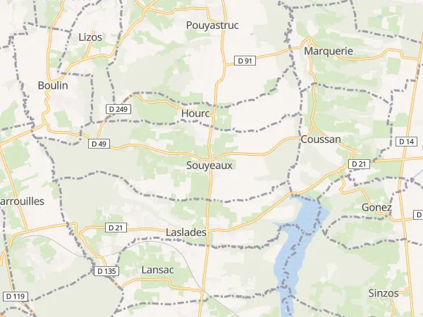 Plan de Souyeaux