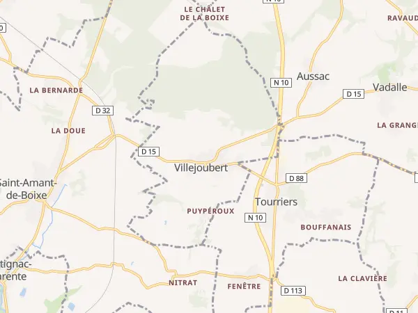 Plan de Villejoubert