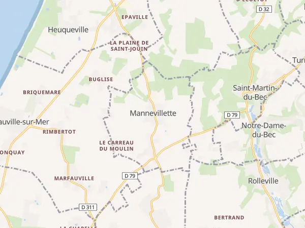 Plan de Mannevillette