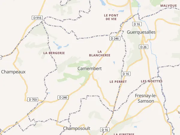 Plan de Camembert
