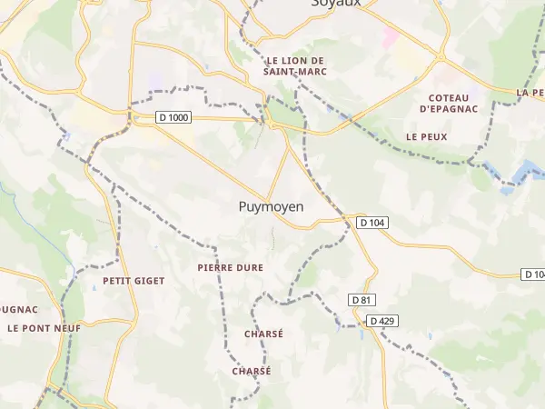 Plan de Puymoyen