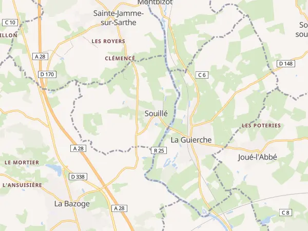 Plan de Souillé