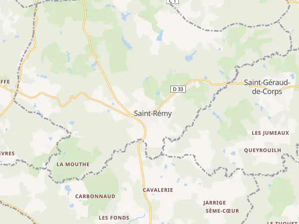 Plan de Saint-Rémy