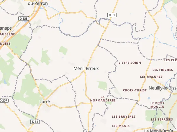Plan de Ménil-Erreux