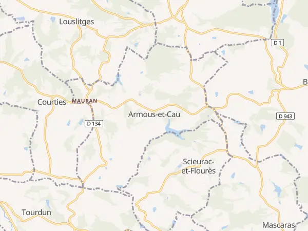 Plan de Armous-et-Cau