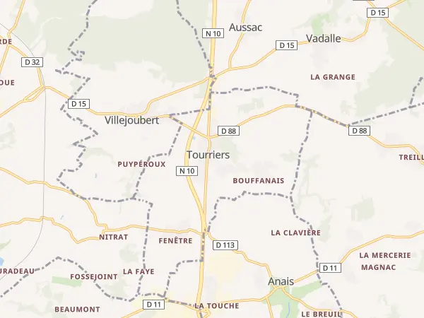 Plan de Tourriers