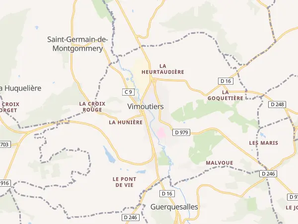 Plan de Vimoutiers