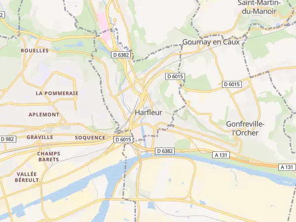 Plan de Harfleur