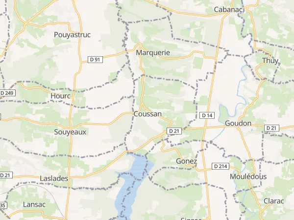 Plan de Coussan