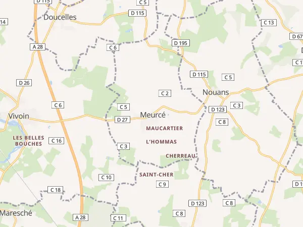 Plan de Meurcé