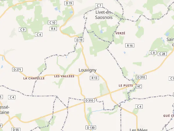 Plan de Louvigny
