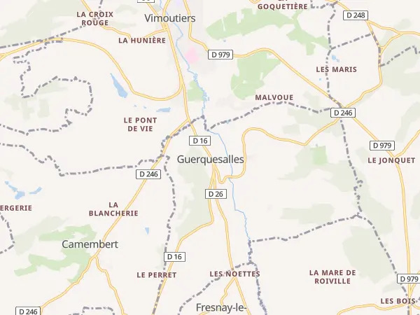 Plan de Guerquesalles