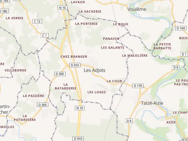 Plan des Adjots