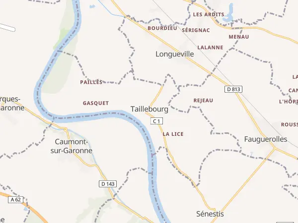 Plan de Taillebourg