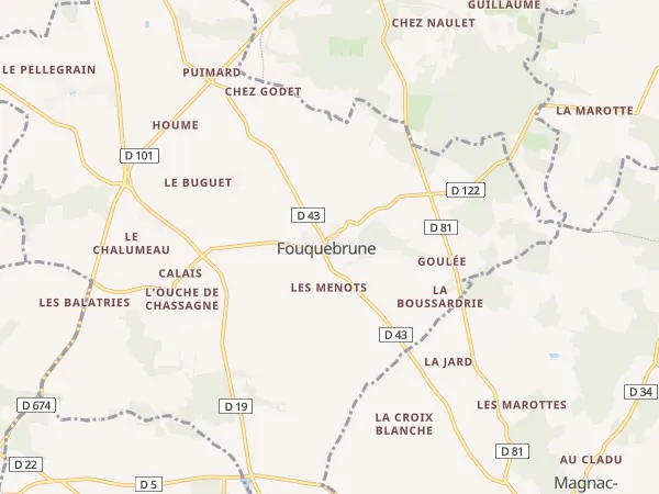 Plan de Fouquebrune