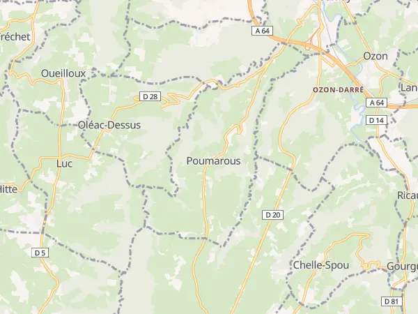 Plan de Poumarous