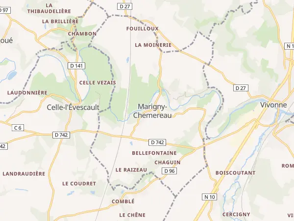 Plan de Marigny-Chemereau