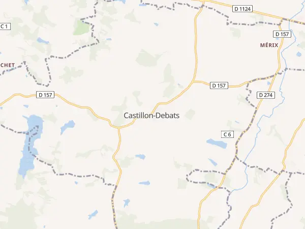 Plan de Castillon-Debats