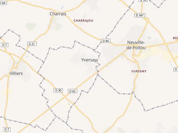 Plan de Yversay