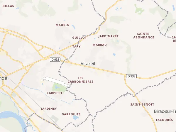 Plan de Virazeil