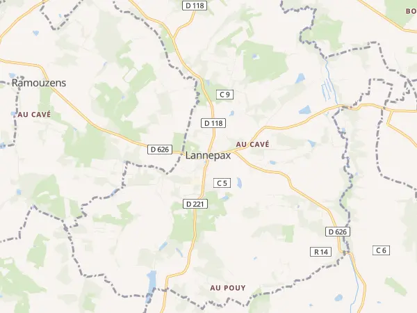 Plan de Lannepax
