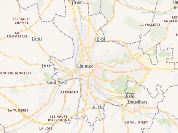 Plan de Lisieux