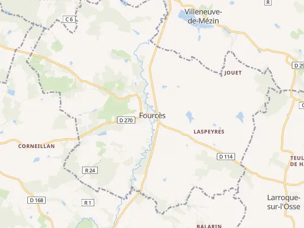 Plan de Fourcès