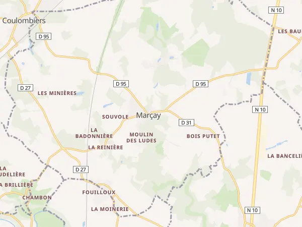 Plan de Marçay