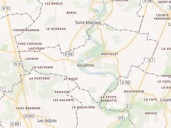Plan de Voulême