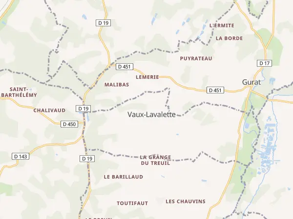 Plan de Vaux-Lavalette