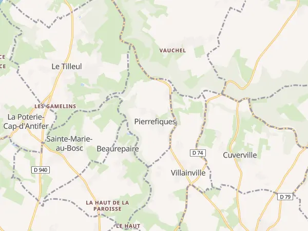 Plan de Pierrefiques