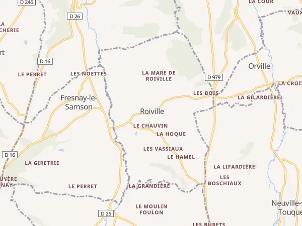 Plan de Roiville