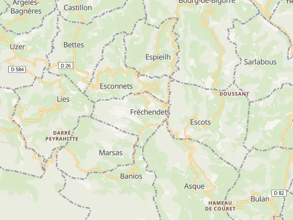 Plan de Fréchendets