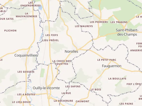 Plan de Norolles