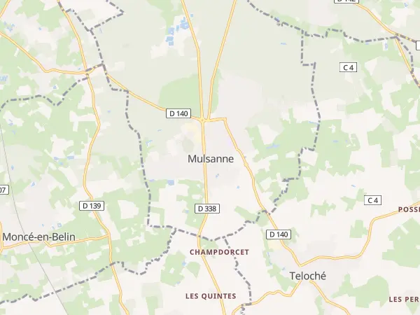 Plan de Mulsanne