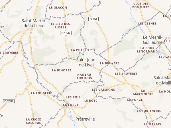 Plan de Saint-Jean-de-Livet